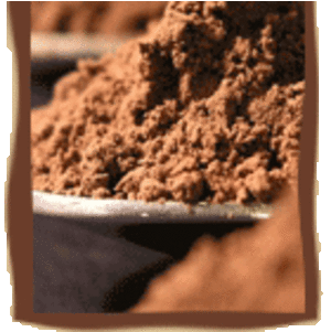  какао-порошок натуральный ,  алкализированный (JB Cocoa, Малайзия)