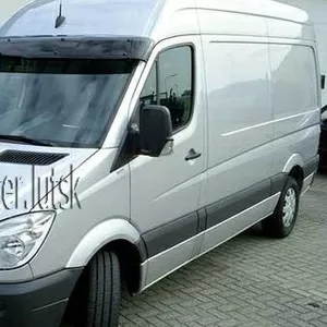 Козырек солнцезащитный на лобовое стекло Volkswagen Crafter,  Mercedes 