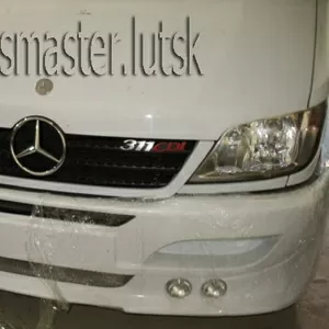 Накладка на бампер Mercedes Sprinter