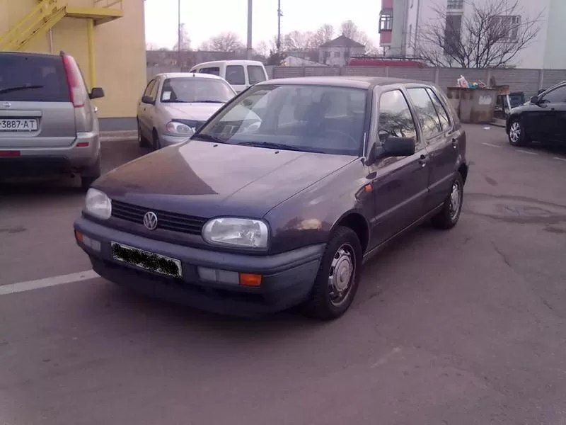 VW Golf3,  1.9д, нерастаможен из Германии