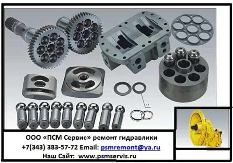 Гидростанция A8VO55,  A8VO107,  A8VO160,  A6VO200. 