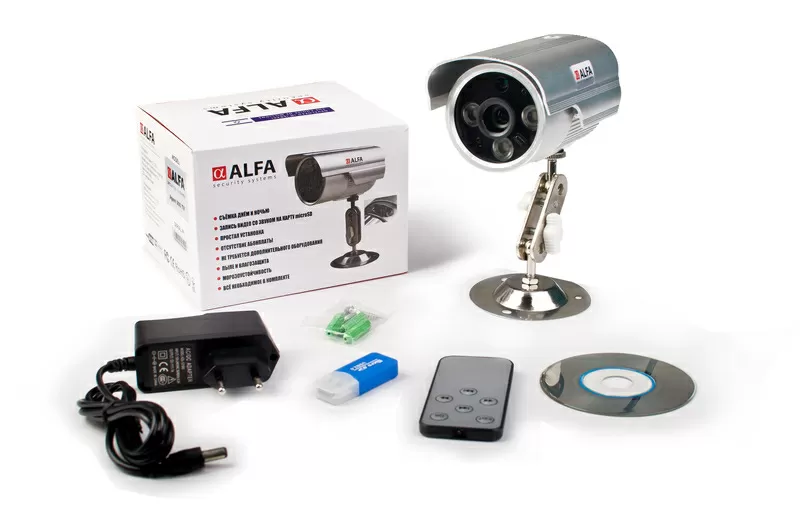 Комплекты безпроводных видеокамер и GSM сигнализаций 3