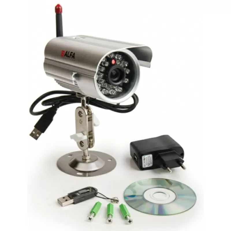 Комплекты безпроводных видеокамер и GSM сигнализаций 5