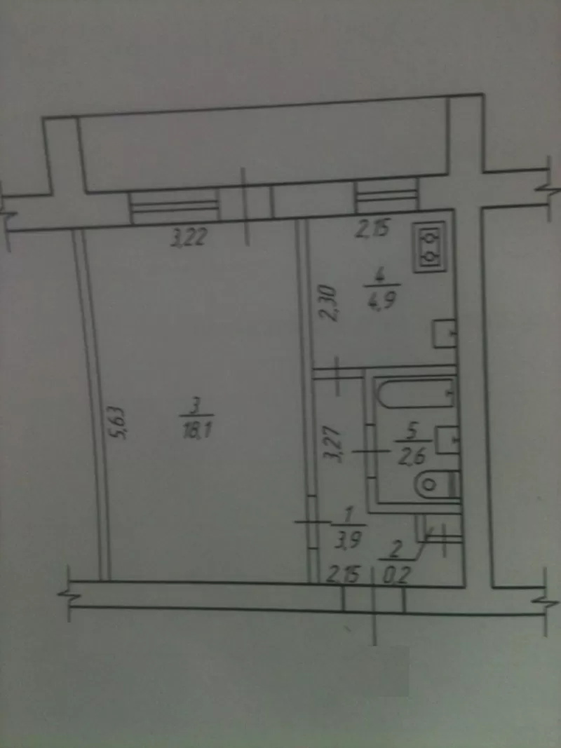 Продам 1-но кім. квартиру вул. Макарова,  Срочно. Торг 4