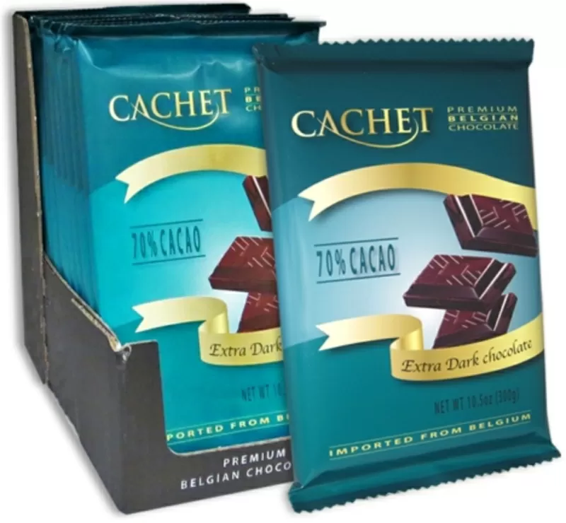 Бельгийский шоколад Cachet (кашет) 300g 2