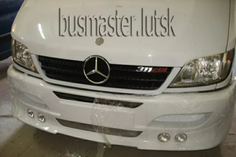 Накладка на бампер Mercedes Sprinter